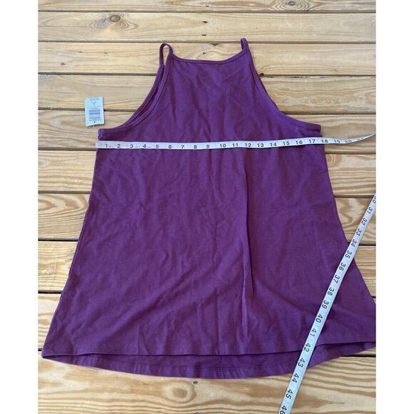 NWT $22.50 Torrid High Neck Tank Top Size 2 Women’s Purple - Picture 6 of 6